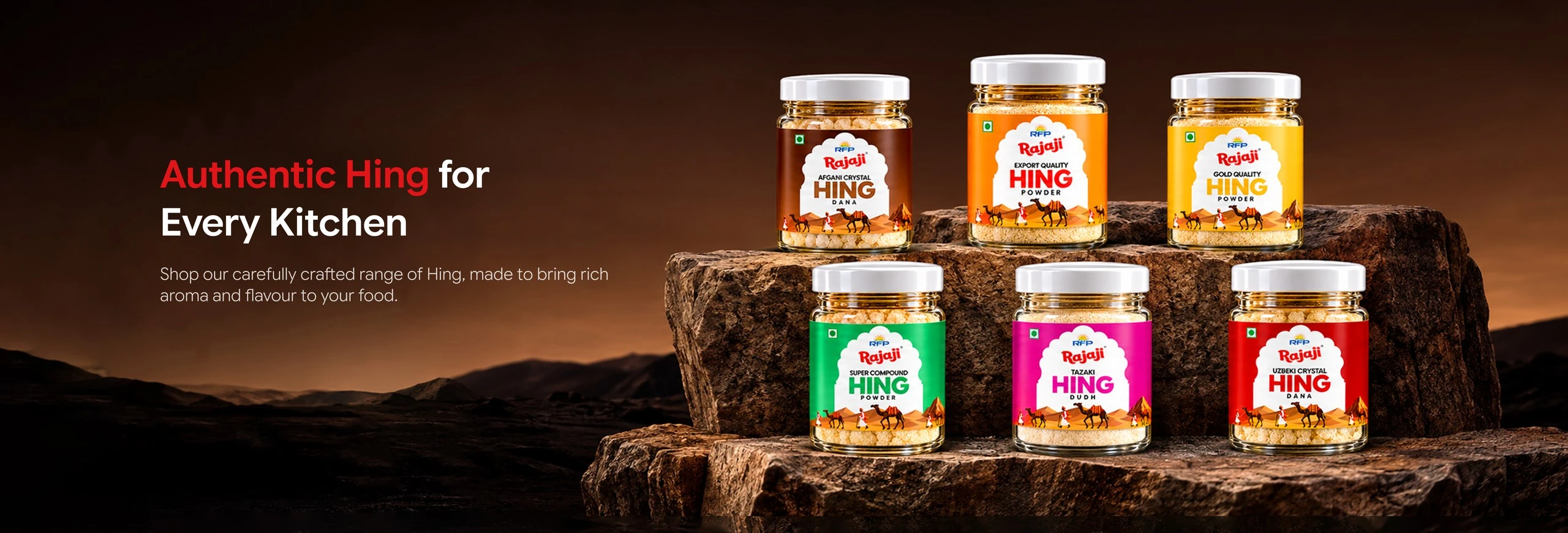 Rajaji Hing Shop - Premium Compounded Hing and Asafoetida from Jodhpur Rajasthan